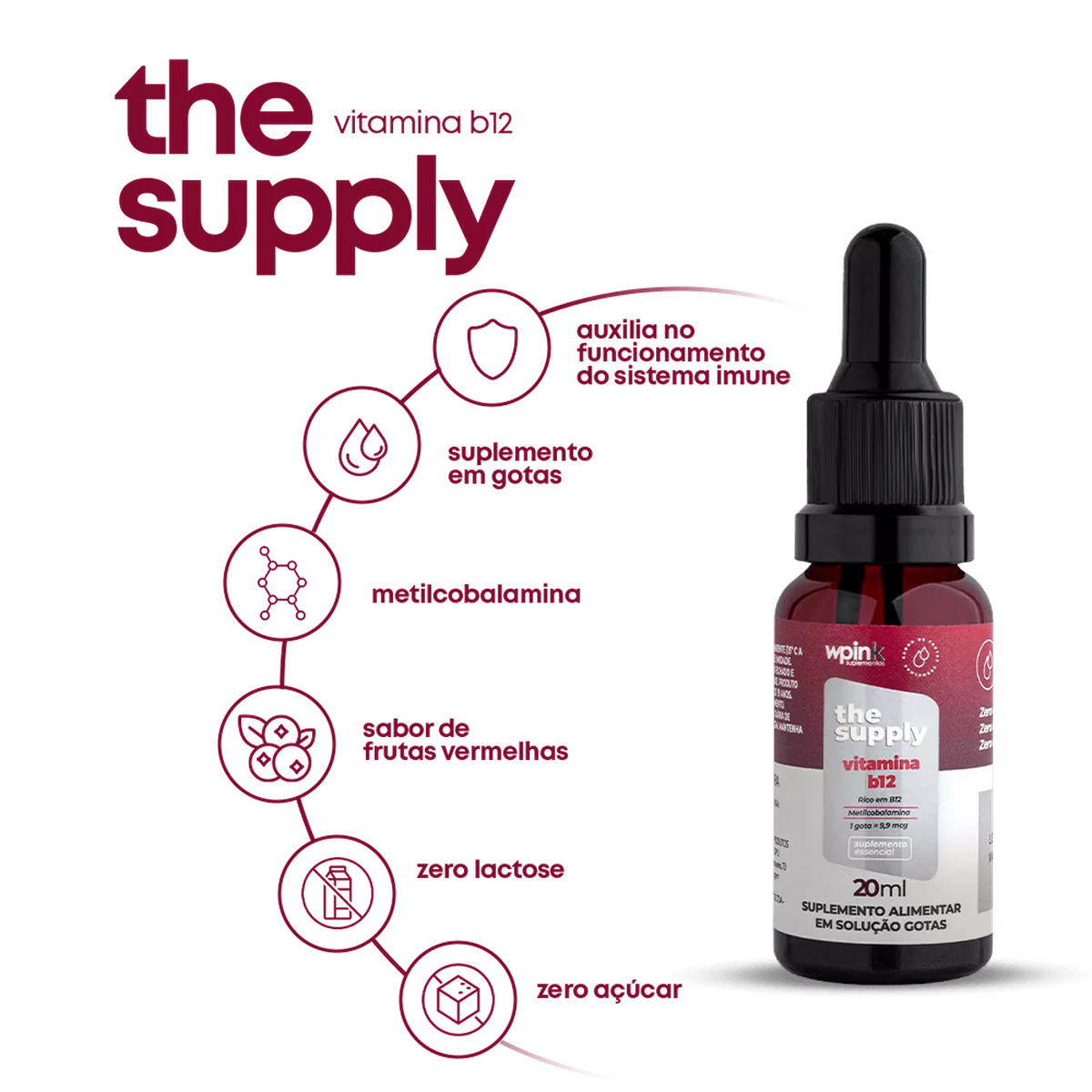 Vitamina B12 - Em gotas